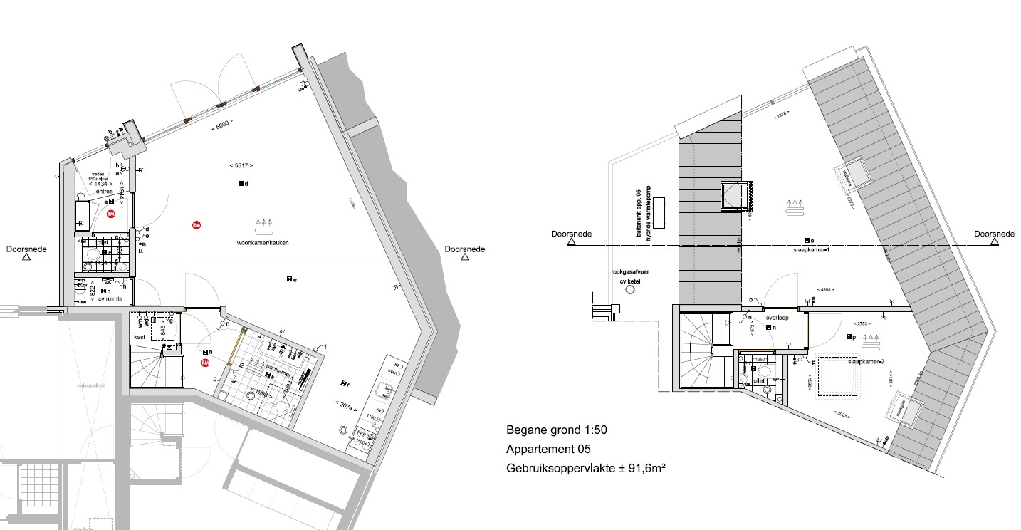 Verkooptekeningen woning 2