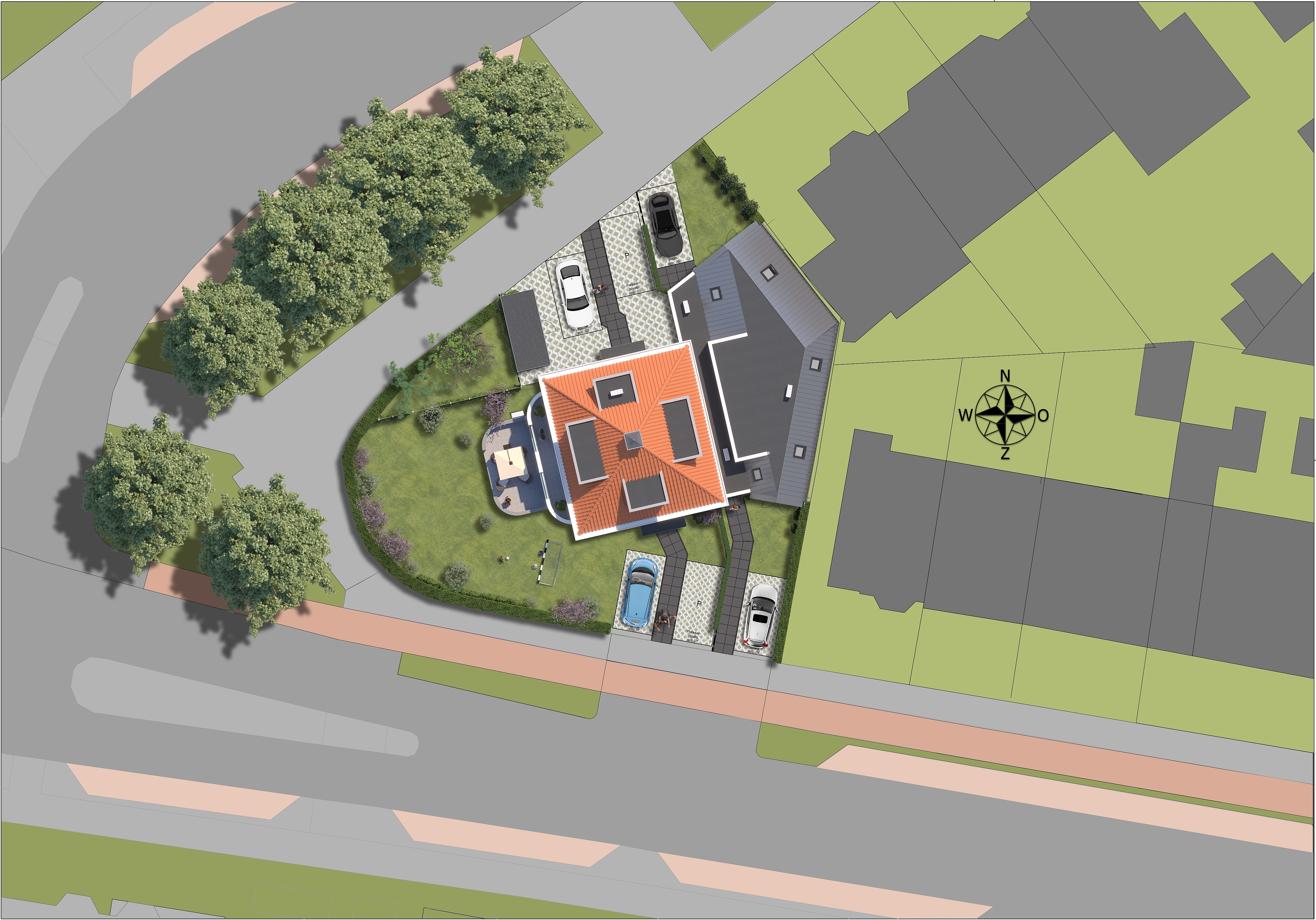 Tekening De Goudsbloem